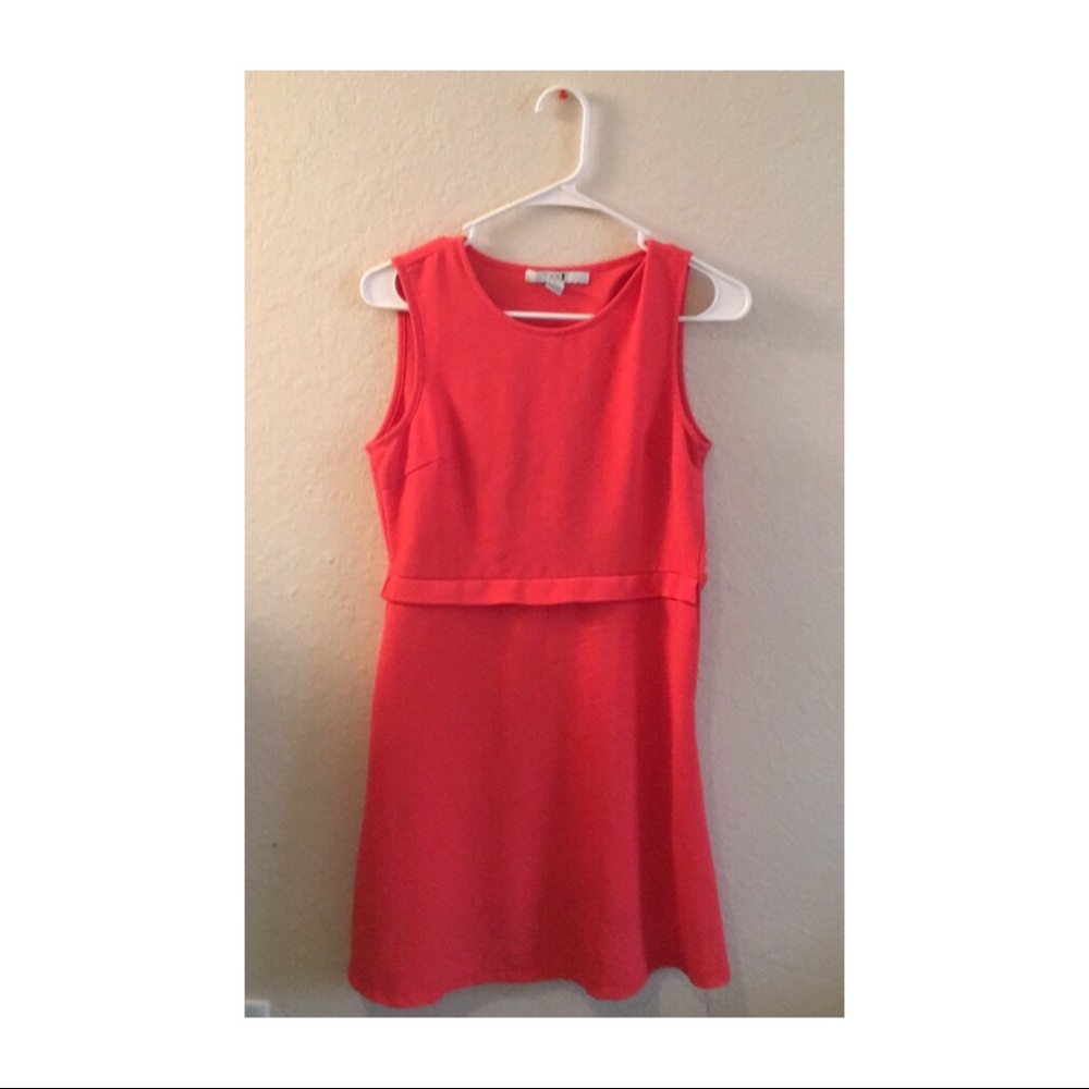 Coral professional dress